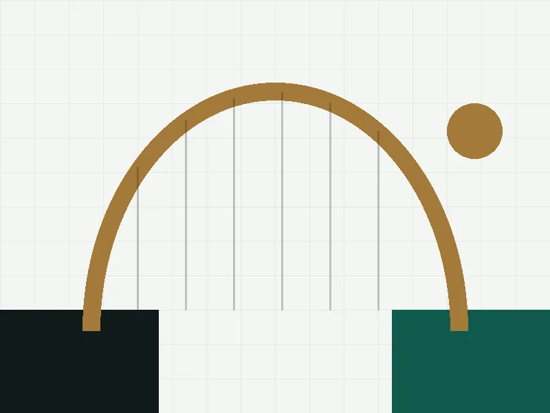 Ilustración abstracta sobre el paso del desempleo al negocio propio